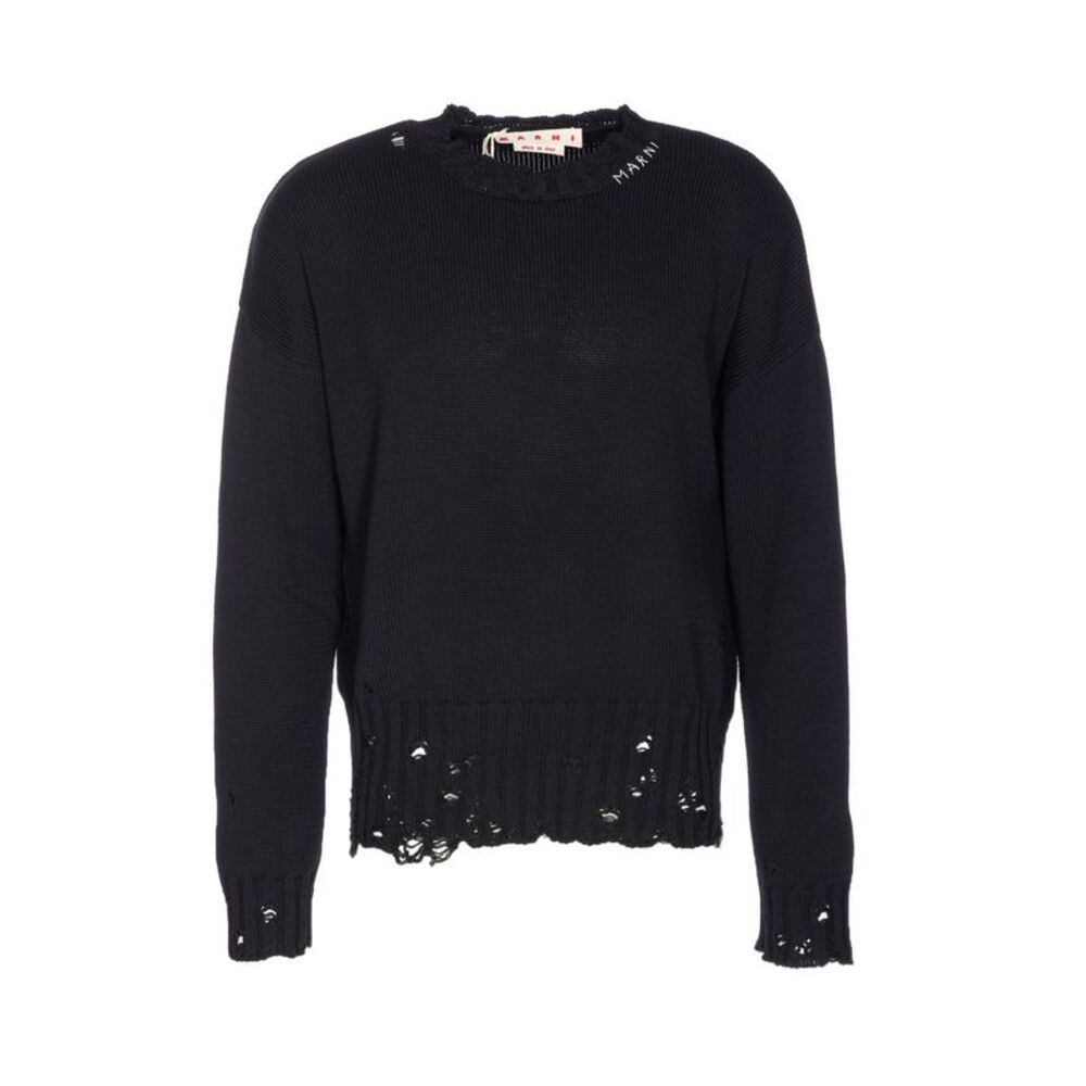 Marni Men Sweater With Marni Symbol Embroidery